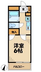 レオパレスパレス中田の物件間取画像